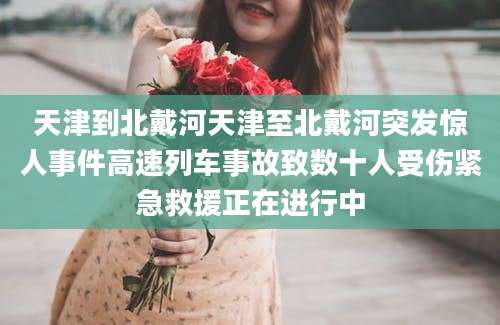 天津到北戴河天津至北戴河突发惊人事件高速列车事故致数十人受伤紧急救援正在进行中