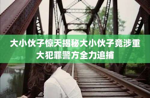 大小伙子惊天揭秘大小伙子竟涉重大犯罪警方全力追捕