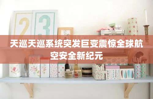 天巡天巡系统突发巨变震惊全球航空安全新纪元