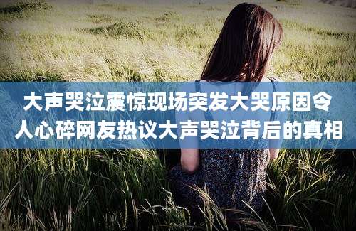 大声哭泣震惊现场突发大哭原因令人心碎网友热议大声哭泣背后的真相