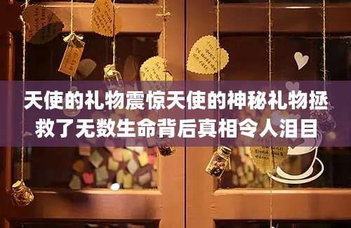 天使的礼物震惊天使的神秘礼物拯救了无数生命背后真相令人泪目