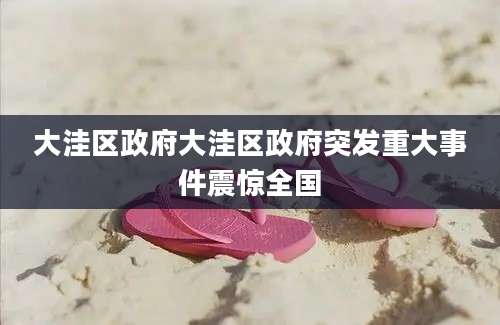 大洼区政府大洼区政府突发重大事件震惊全国