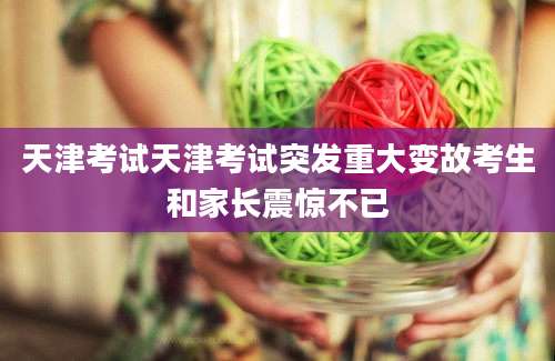 天津考试天津考试突发重大变故考生和家长震惊不已